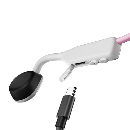 SHOKZ OpenMove Headphones Wired & Wireless Ear-hook Calls/Music USB Type-C Bluetooth Pink SHOKZ OpenMove Headphones Wired & Wireless Ear-hook Calls/Music USB Type-C Bluetooth Pink